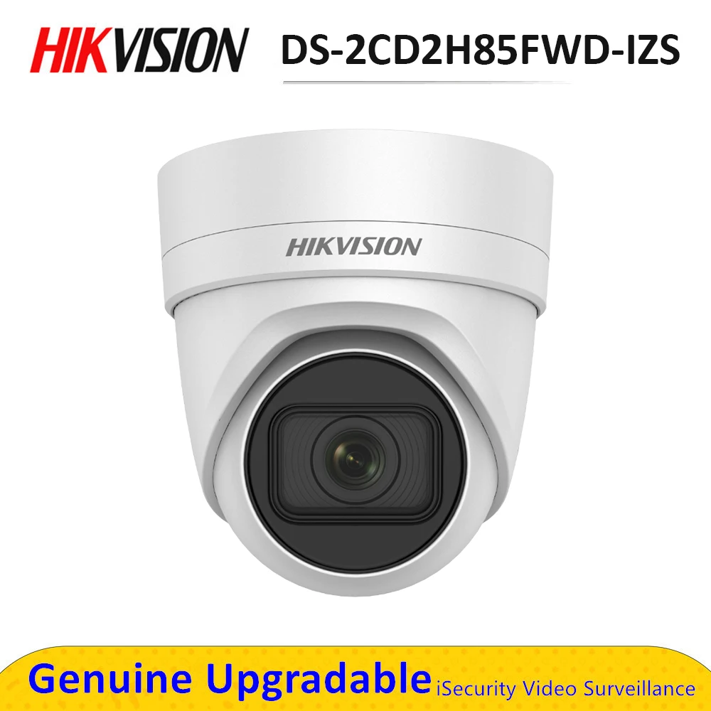 

DS-2CD2H85FWD-IZS Hik 4K Varifocal Turret Network CCTV IP POE surveillance Camera 8MP IK10