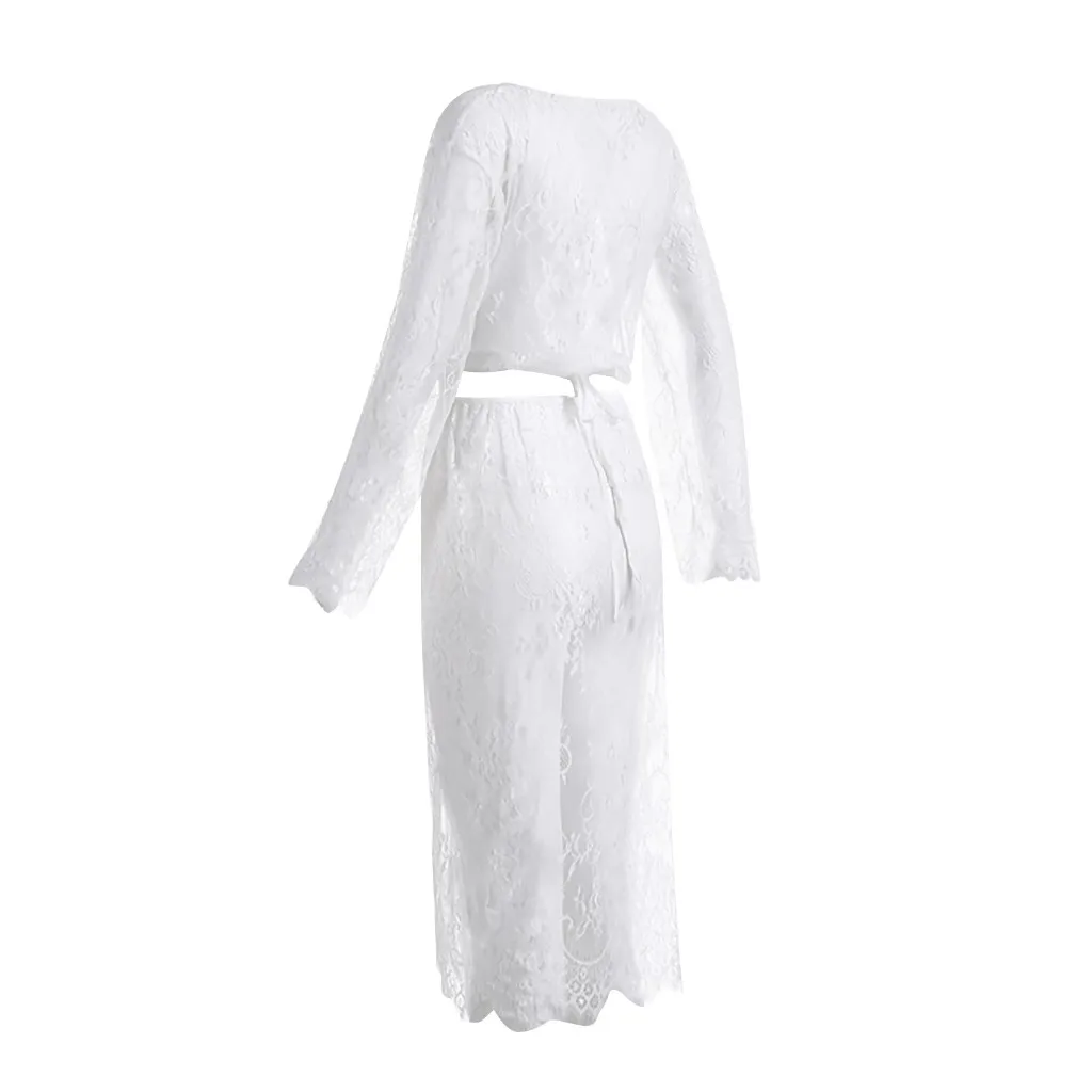 Женская сексуальная шелковая атласная ночная рубашка с поясом без рукавов V