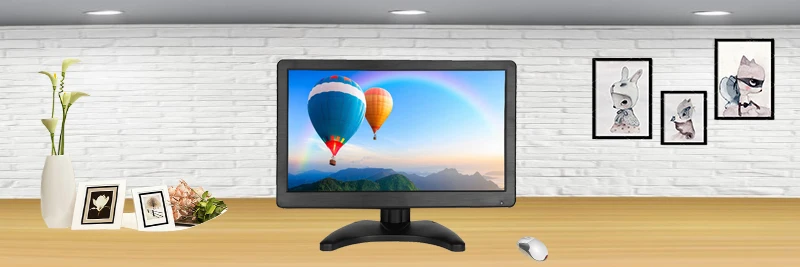 ZHIXIANDA H1116 11,6 дюймовый портативный HDMI монитор для PS3/PS4/XBOx игры с AV/BNC/VGA/HDMI/USB два динамика