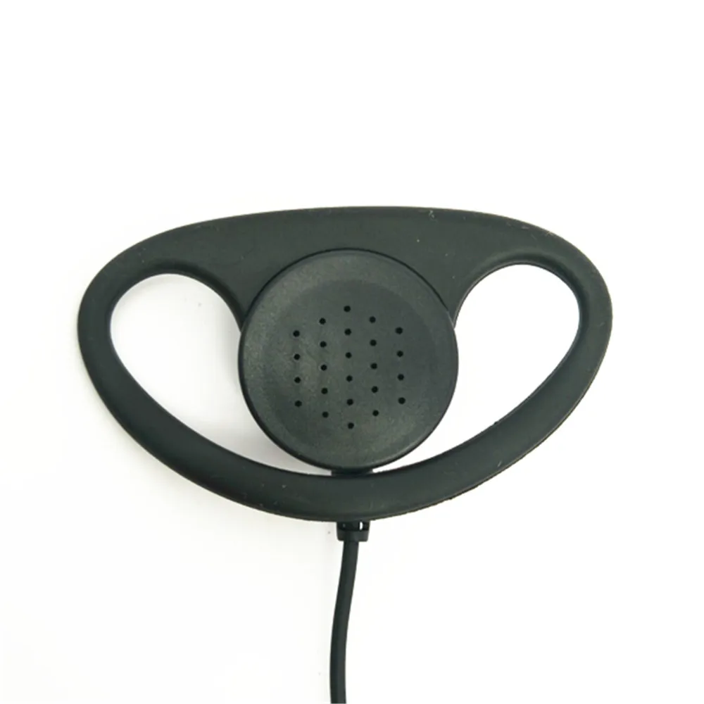 

OPPXUN B Curvilinear headset Accessories 2 Pin PTT MIC Earpiece for KENWOOD U100 PUXING HYT TYT BAOFENG 666S 777S wlkie talkie
