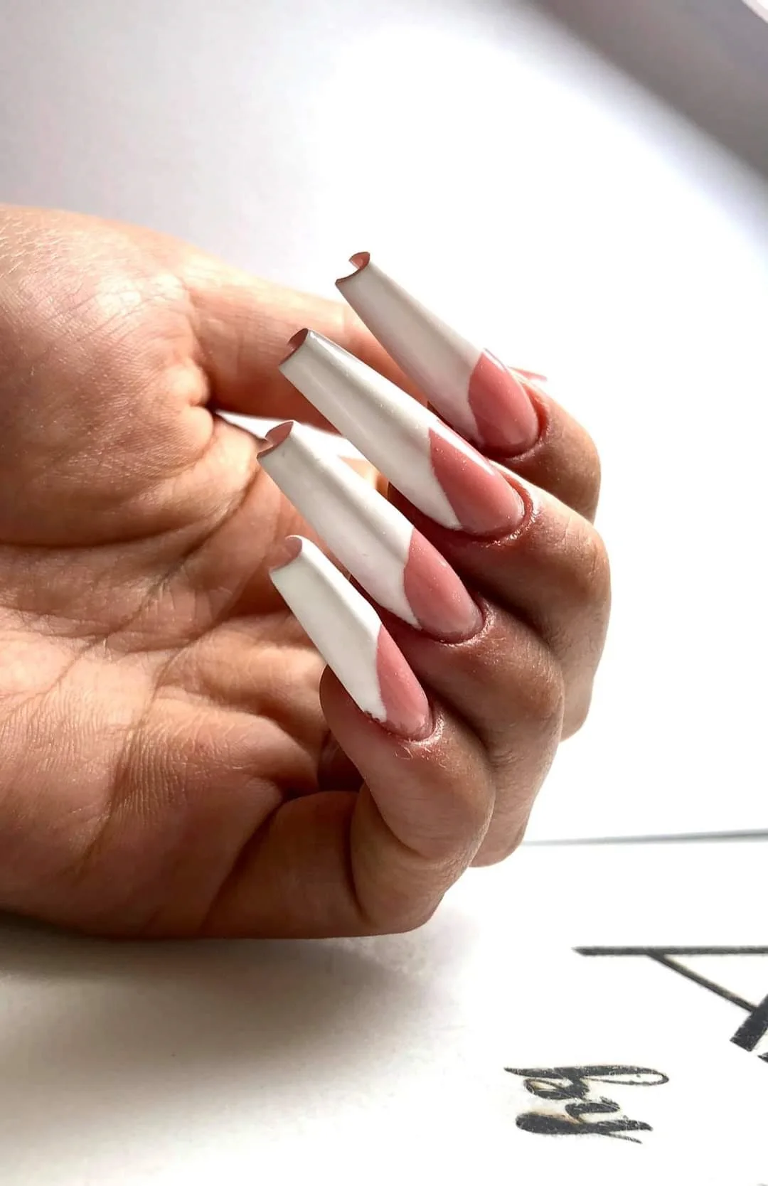 

Dual Forms For Quick Building UV Gel False Tips Full Cover Extension Molds Upper Forms For Nails Tips