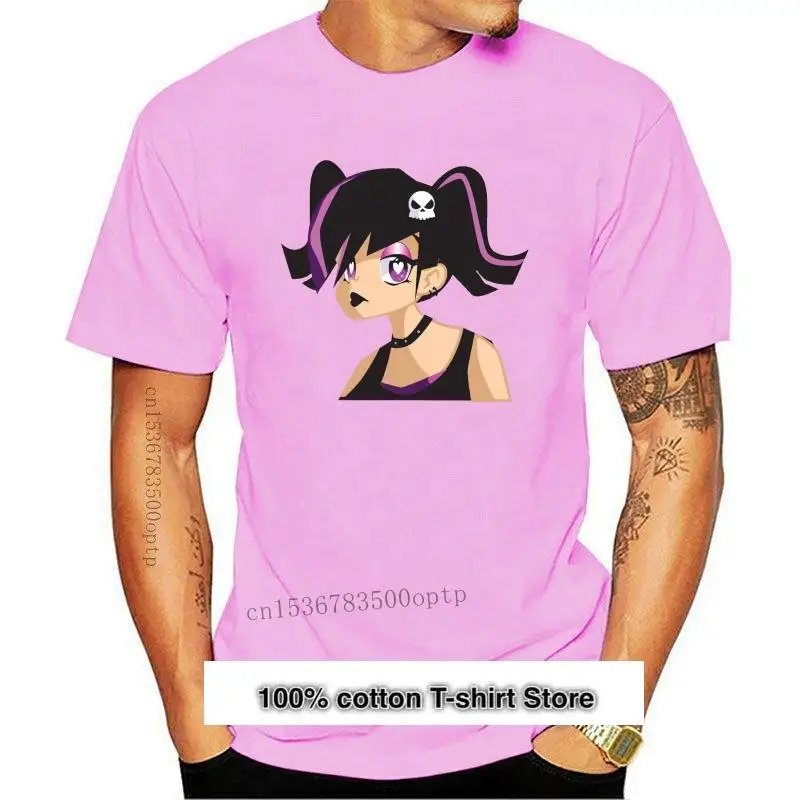 

Camiseta de стиль аниме Готический для мужчин и женщин, camisa унисекс, nueva