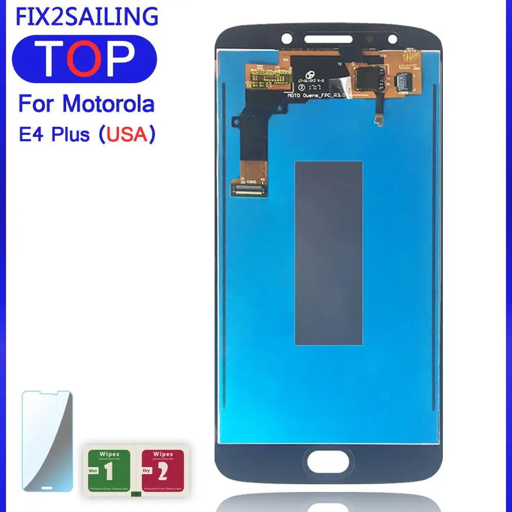 ЖК дисплей для Motorola Moto E4 Plus XT1775 XT1776 американская версия сменный и сенсорный экран