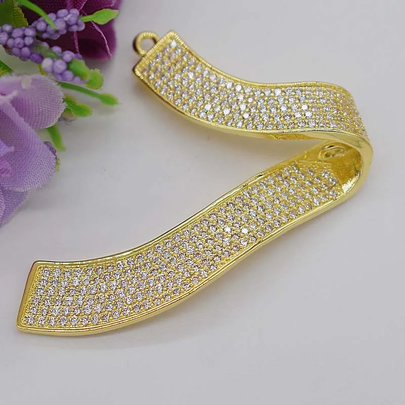 38x53 мм Женская мода ювелирные изделия ингредиенты, ожерелье кисточкой аксессуары Изысканная форма L V форма