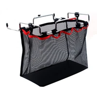 40hot outdoor camping portable storage grid picnic table rack barbecue stand net bag