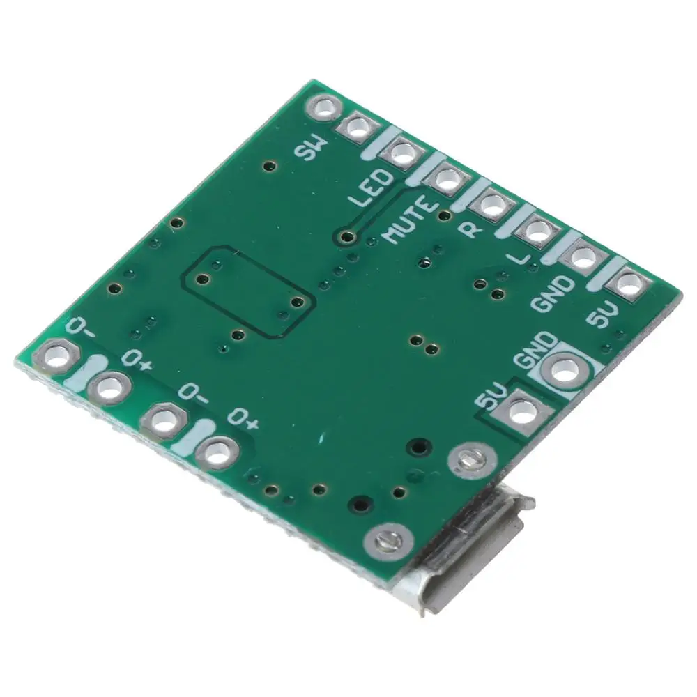 1 шт. Новинка OOTDTY PAM8403 DC 5 В Мини Класс D 2x3 Вт USB усилитель мощности плата DIY Bluetooth
