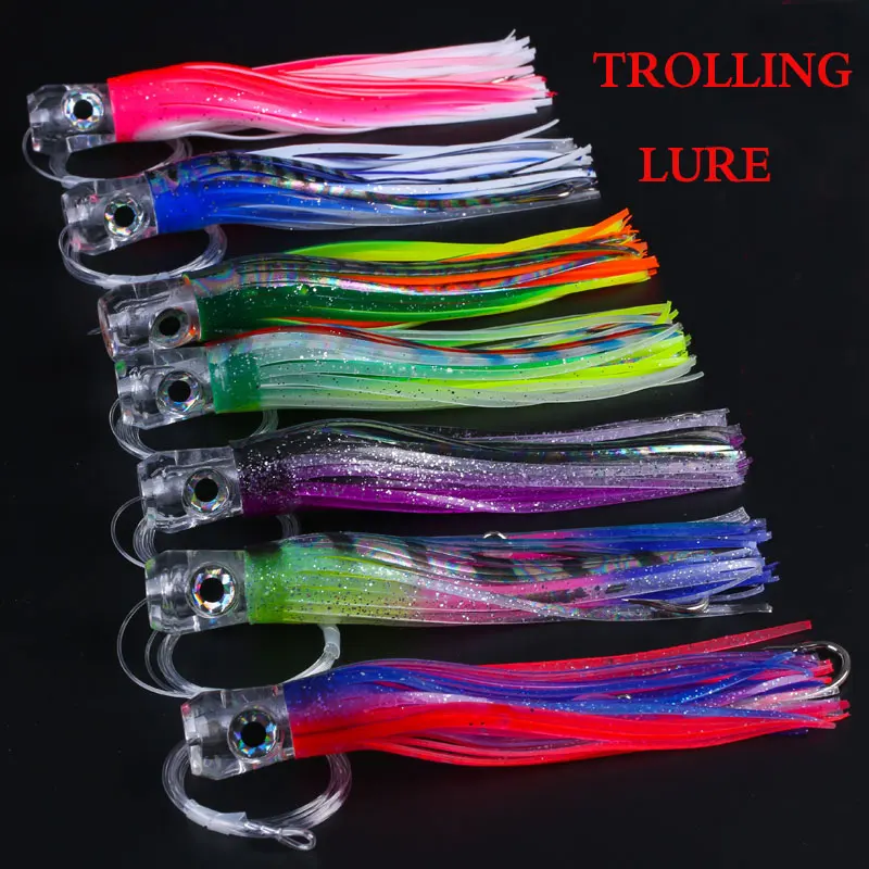 

New Arrival Lurekiller Trolling Lure Game Lure Octopus Lure 21CM 80G Saltwater Fishing Lure
