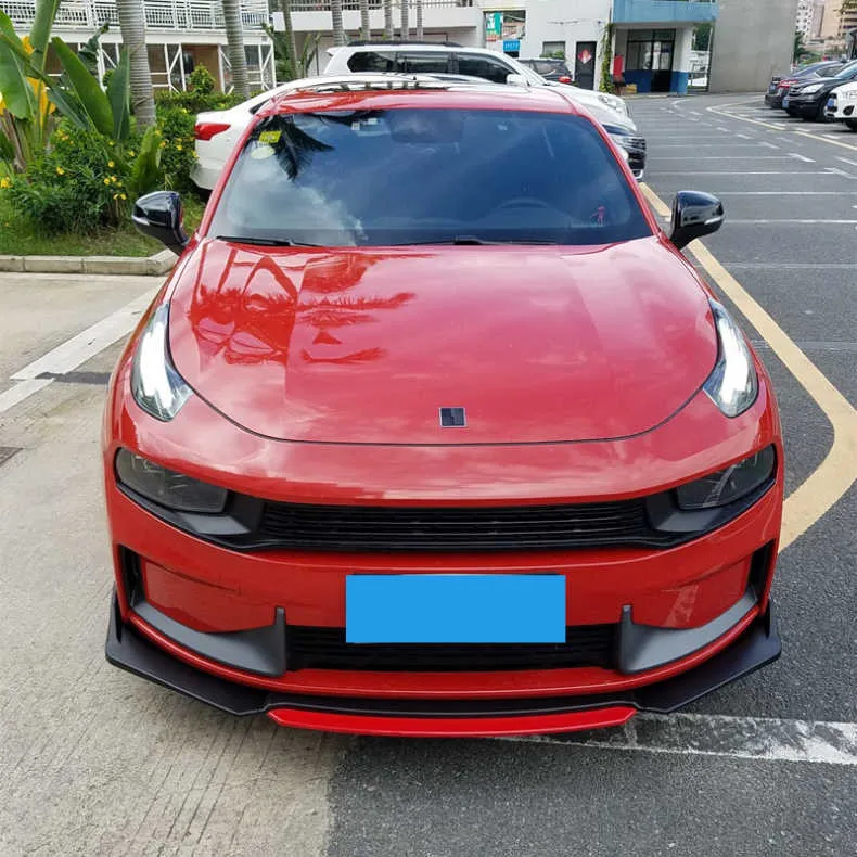 

Universal Three Section car front bumper lip protector corners guards