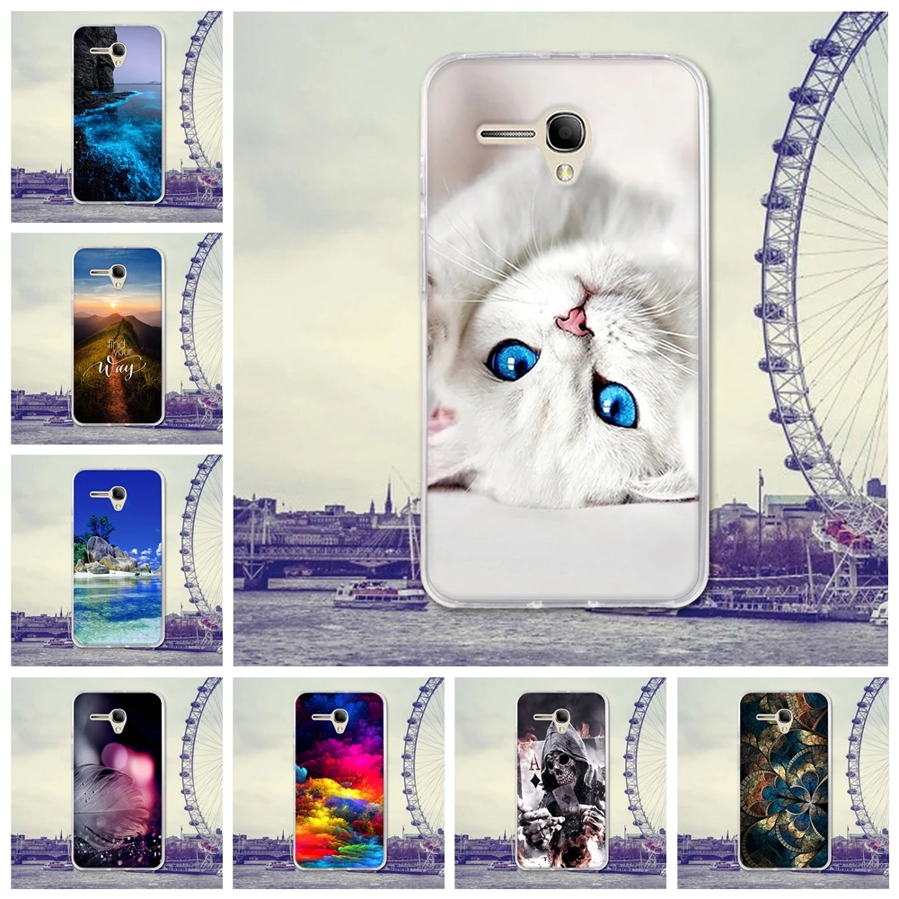 Чехол для телефона 5 дюйма Alcatel POP 3 3G OT5025 чехол s задняя крышка чехлы из ТПУ