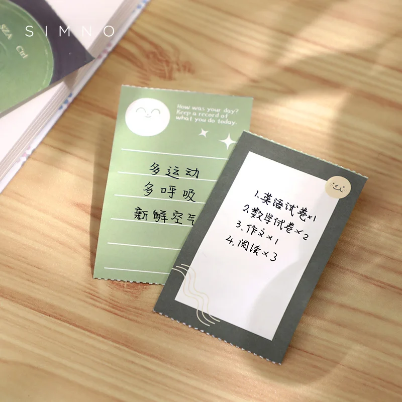 Ins маленькие свежие заметки с сообщениями 31 лист не повторяющийся блокнот для