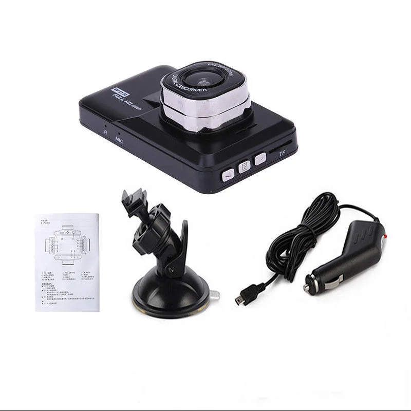 Высокое качество вождение автомобиля Регистраторы 3 0 дюймов Экран 120 градусов