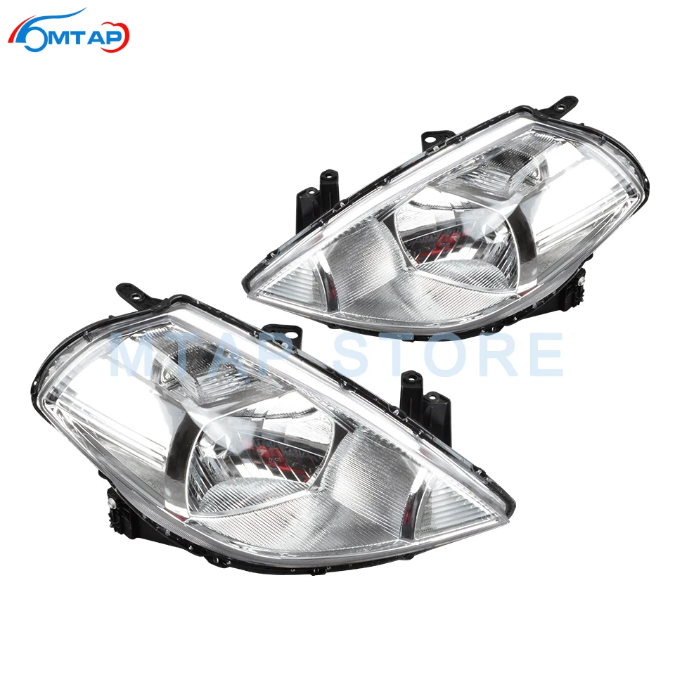 Передний бампер MTAP 2 шт. подсветильник в сборе для NISSAN TIIDA hiso VERSA C11 2005 2006 2007