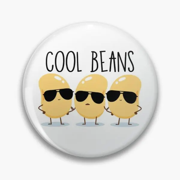 Крутая мягкая булавка в форме бобы украшение для шляпы металлическая креативная