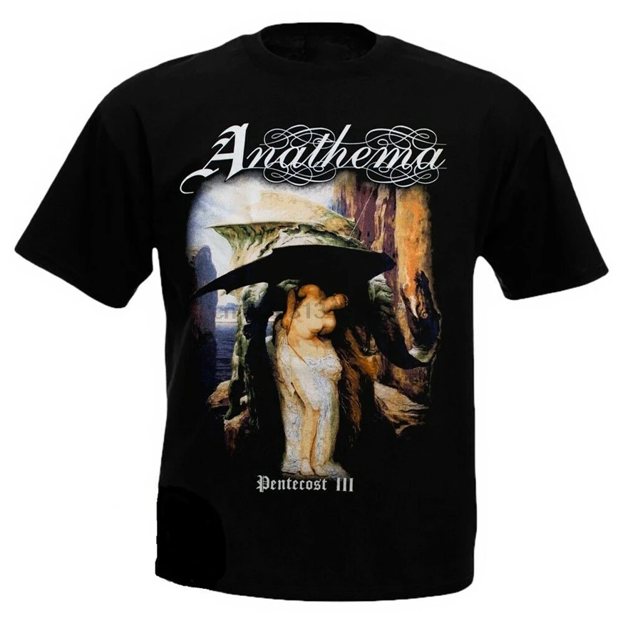 Anathema-пятидесятница Iii (футболка) My Dying Bride Потерянный Рай с принтом на заказ