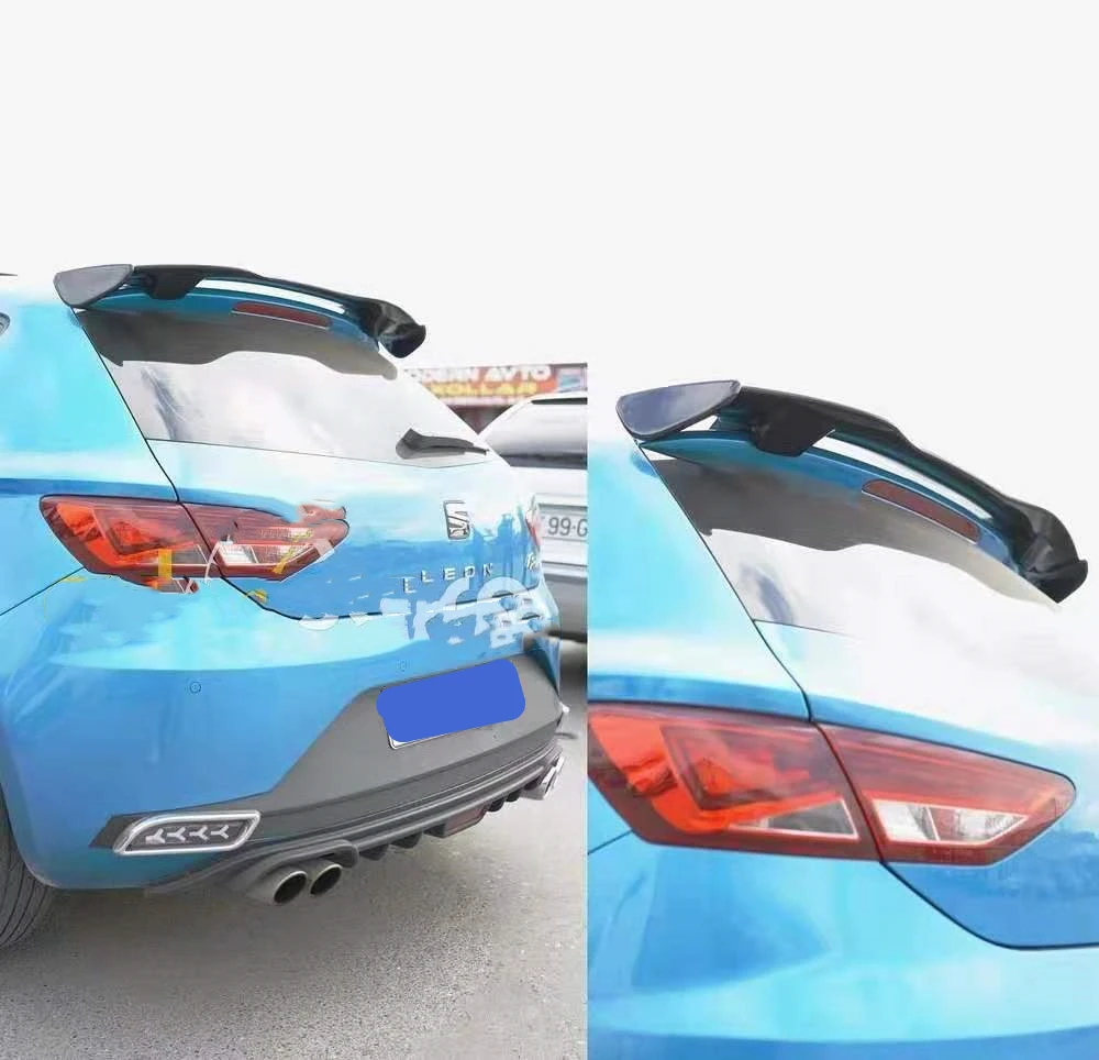 Спойлер для Seat LEON 2008-2018 Автомобильный задний спойлер из ABS материала ibiza ACS заднее