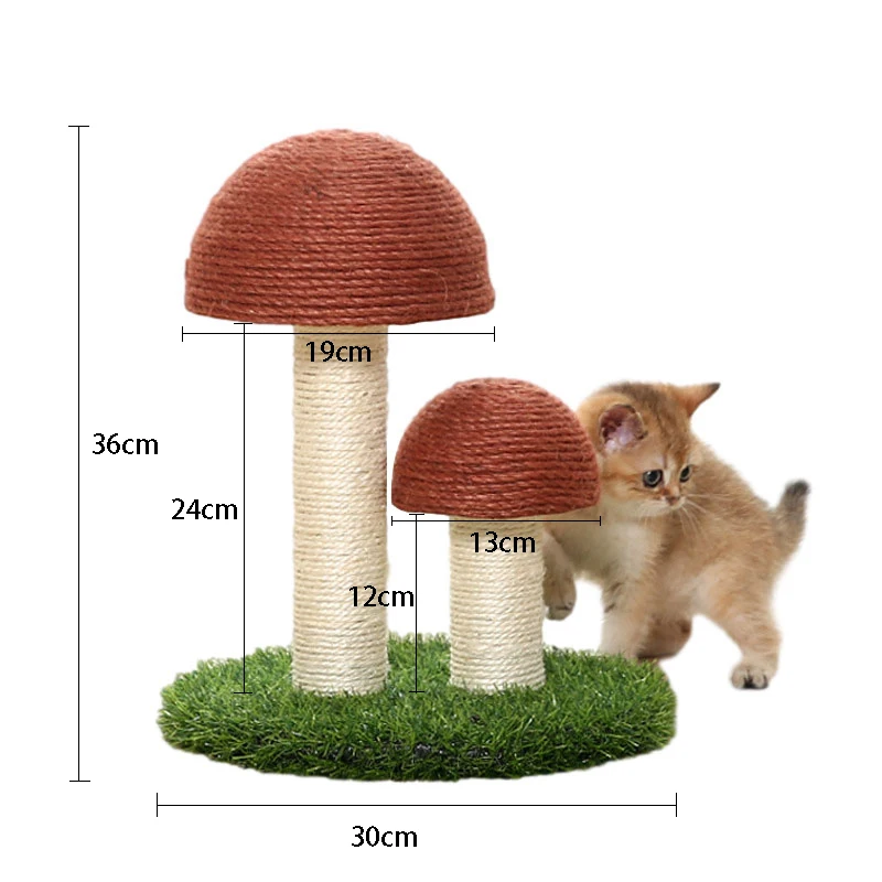 Льняная кошачья Когтеточка для скалолазания игрушки домашних животных в форме