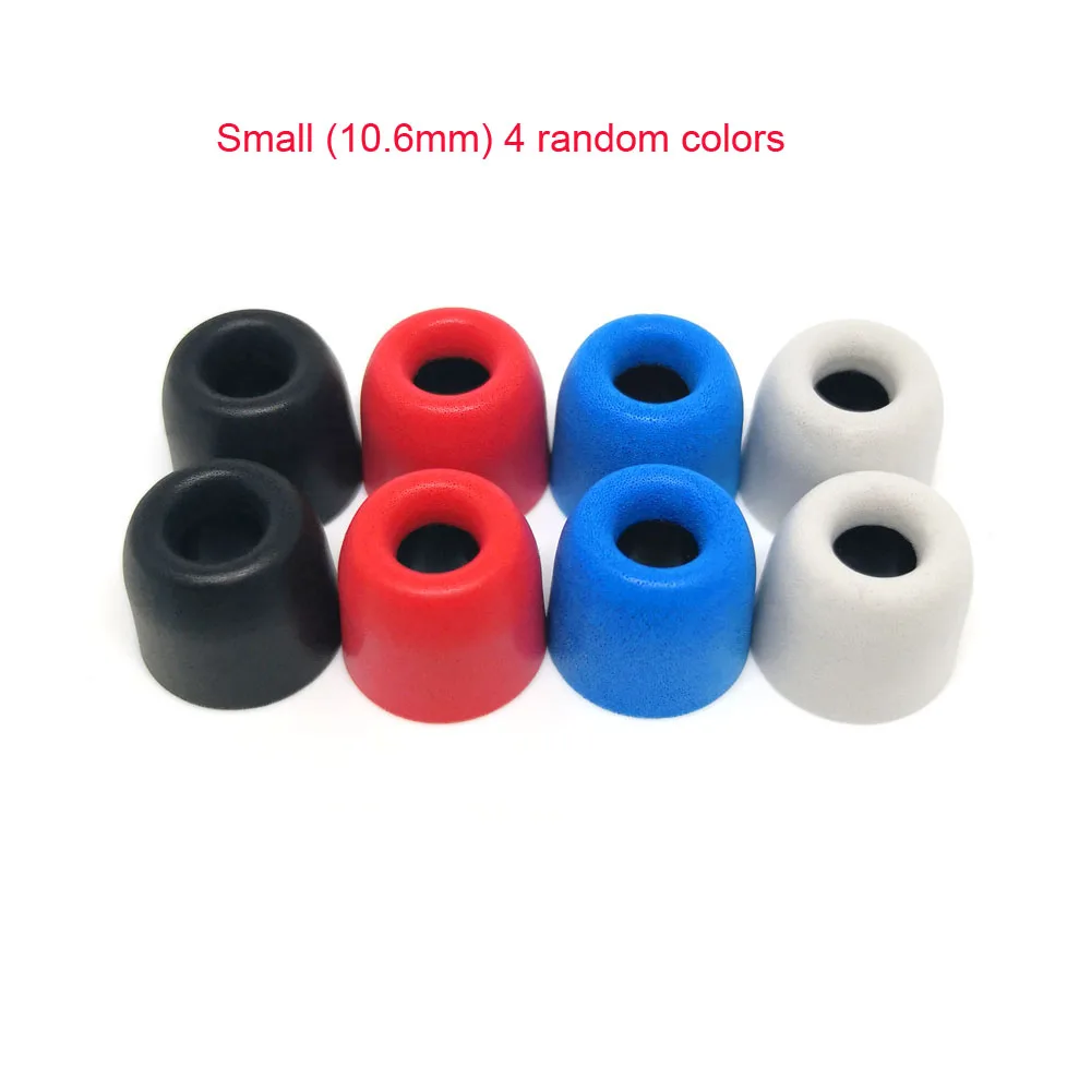 T400 (S) 4color 24 шт./12 пар T400 4,9 мм наушники с эффектом памяти ANJIRUI Оригинальные Насадки из пены T500 амбушюры для всех наушников наушники-вкладыши - Цвет: T400 (S) 4color