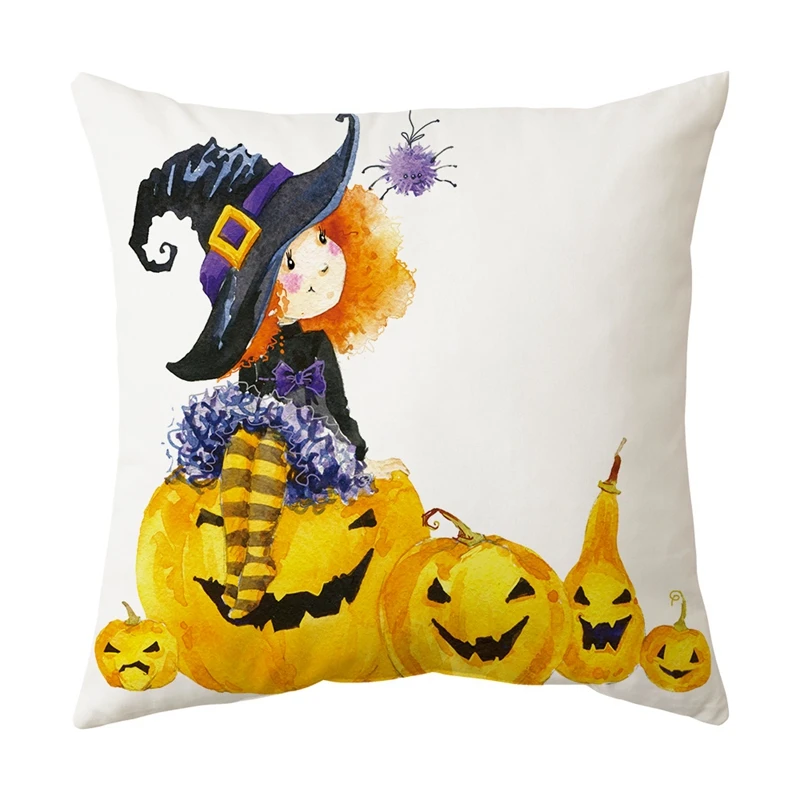 Украшение для Хэллоуина наволочка страшное украшение вечерние на Хэллоуин