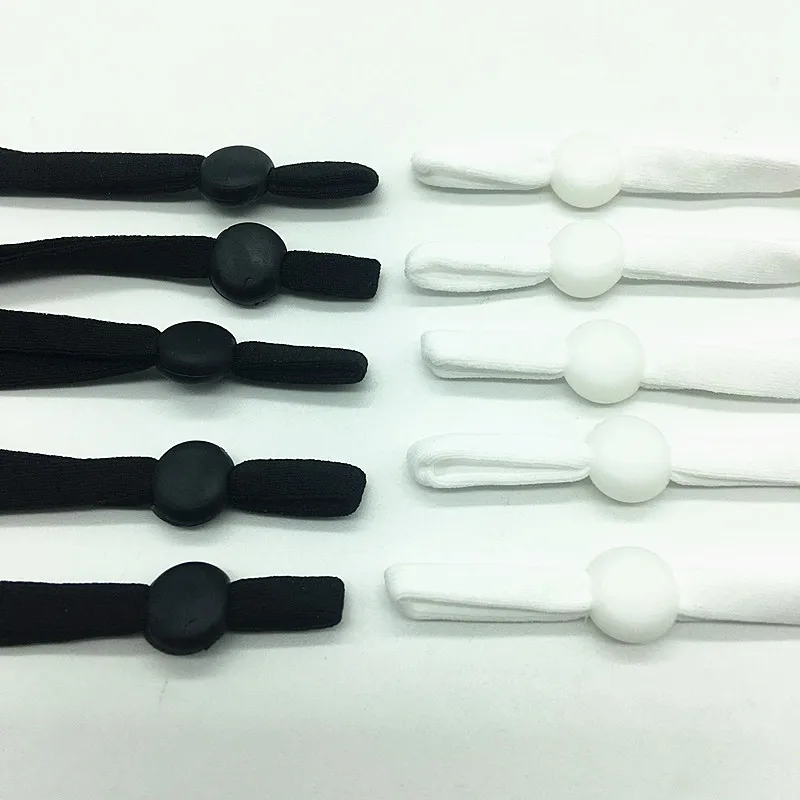 20/100 шт. маска швейная Эластичная лента шнур с регулируемой пряжкой Маска ушной