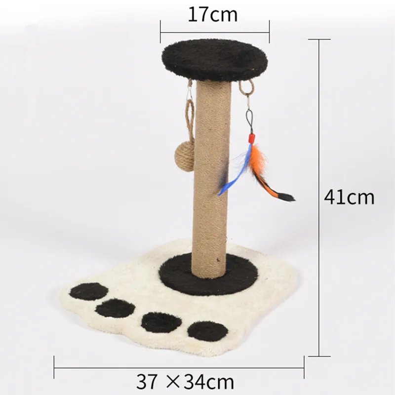 

Cat Scratcher Cat Tree Tower Condo Scratching Post for Cats Climbing Frame Cats Scratcher Furniture Cardboard Toys Pet Supplies