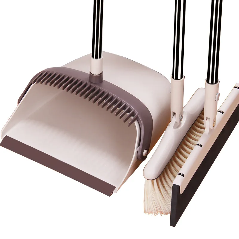 

Bump broom set foldable easy to collect household windproof plastic broom broom wiper