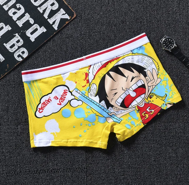 Новые мужские трусы для косплея белье с картинками аниме Son Goku Kakarotto-боксеры