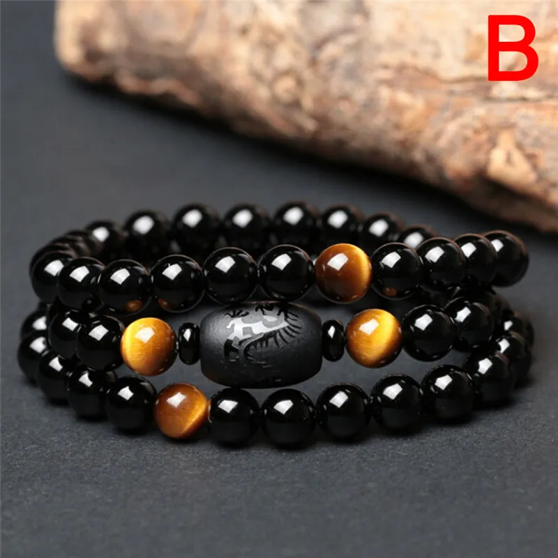 

Natural Stone Weight Loss Bracelet Fashion Women Men Crystal Beads Jewelry Anti fatigue Slimming Healthy Care 19-22 CM