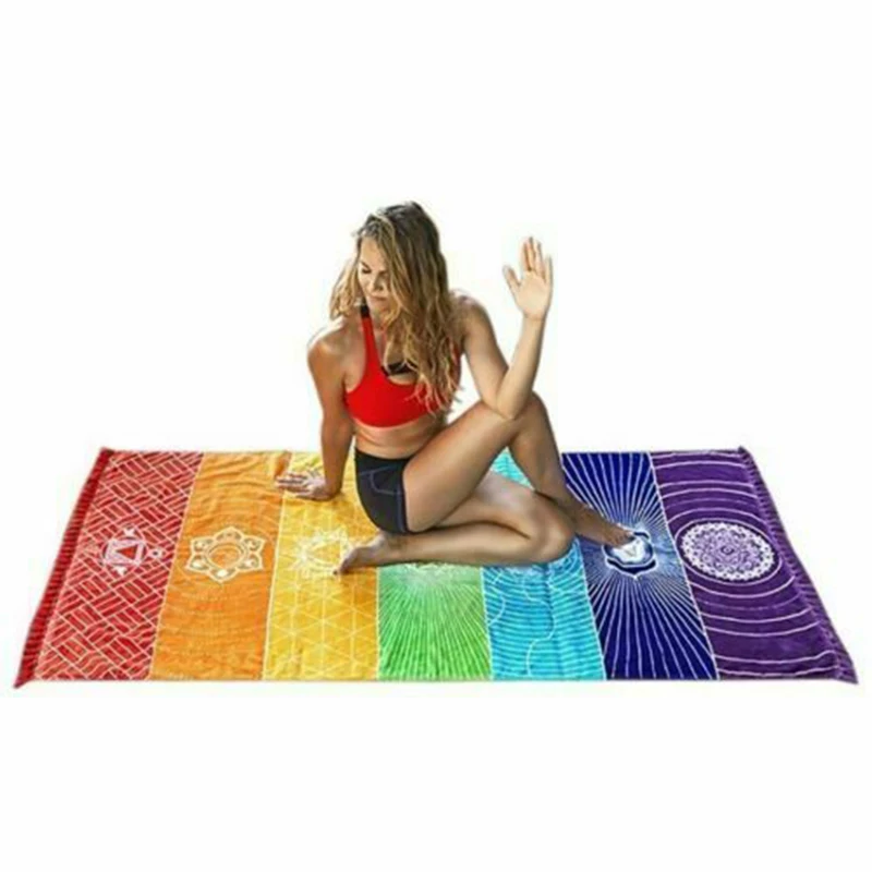 

Decorative Tapestry Wall Hanging Beach Yoga Mat Sunscreen Shawl Tapestry Art Home Decoration Accessories 150x75x0.3cm