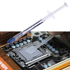 Термопаста HY510 10 шт.компл., силиконовая охлаждающая паста для радиатора процессора