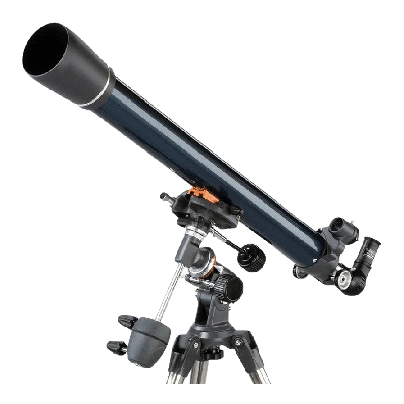 Celestron AstroMaster 90EQ 90 мм F/11 рефракторный астрономический телескоп штатив с