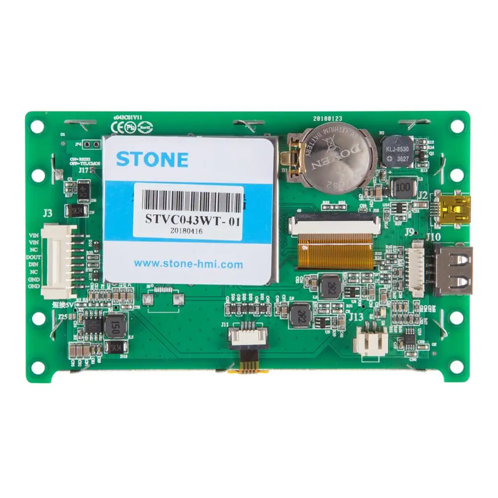 4 3 дюймовый читаемый на солнечных лучах наружный ЖК-модуль с платой контроллера +