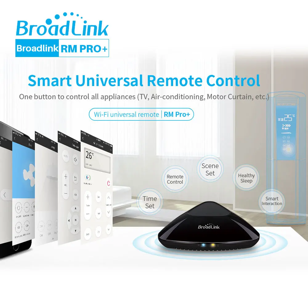 Broadlink TC2 1 банда/2 банды/3 банды/ЕС сенсорный RF433 Wifi настенный выключатель с одним
