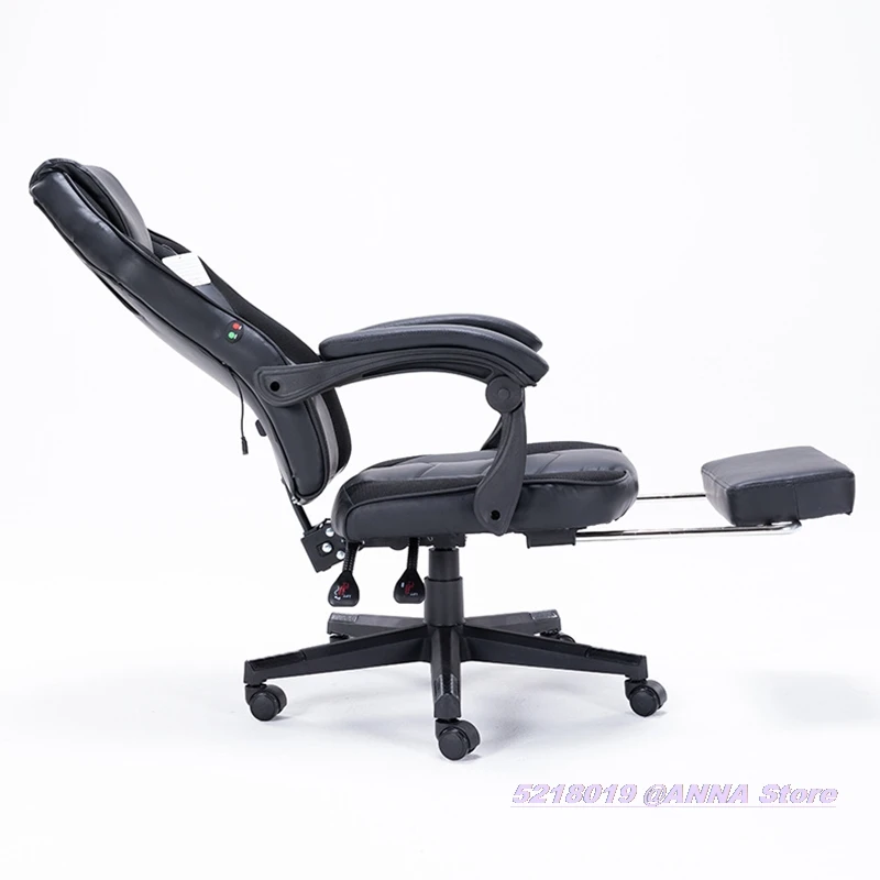 

Quality Black Home Supplies 2020 Arched Liftable Swivel Game Chair Home Player Business Staff Office Stereotyped Cotton Backrest