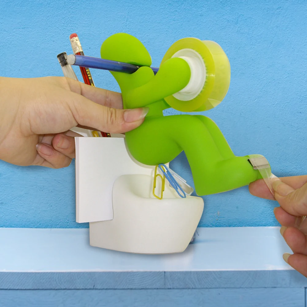 Стыковая станция Многофункциональный Забавный диспенсер для клейкой ленты