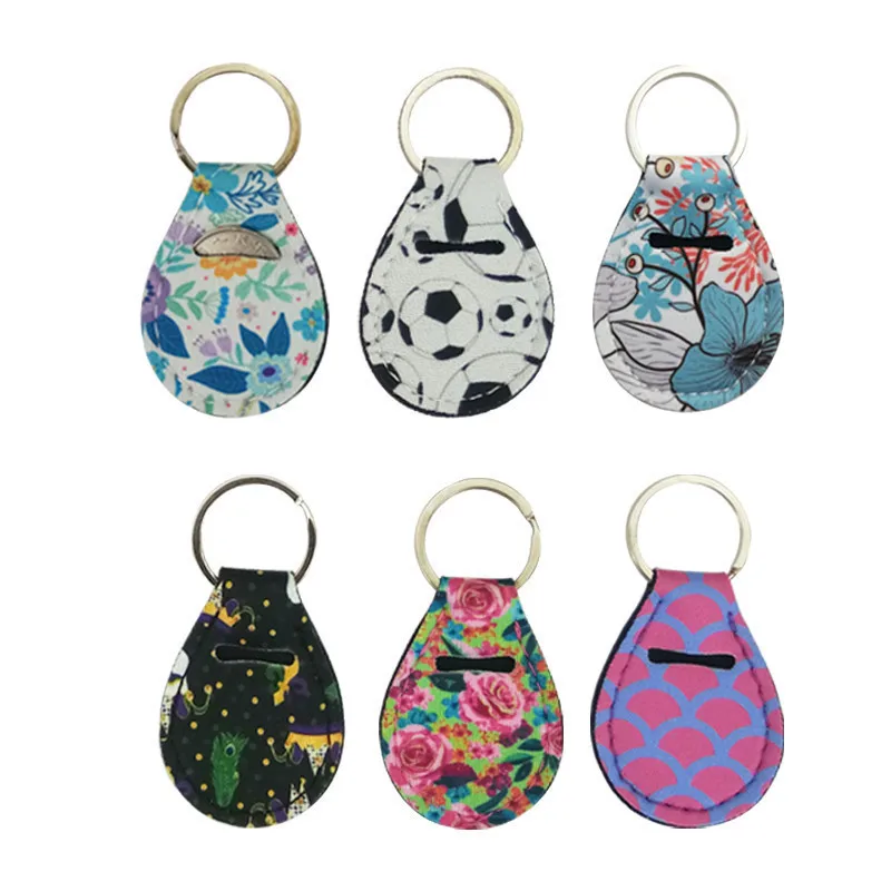 12 шт. держатель для монет брелок из неопрена с рисунком единорога в виде ладони