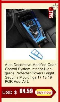 Car Automobile Decorative Wing Mirror Rear Bumper Trunk Exterior Fashion Modification Mouldings Accessory 18 19 FOR Peugeot 301
