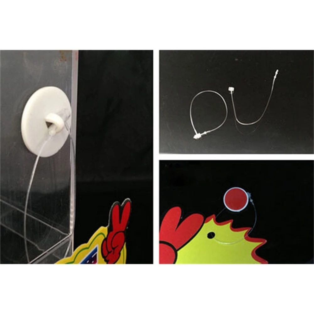 2000 шт. 13 см ПВХ пластиковая оснастка ярлык для кнопок знаков билетов карт