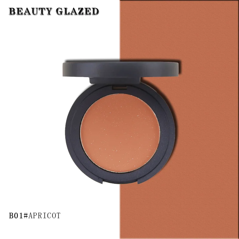 10 Colors Mineral Blusher Palette Blush Makeup Natural Blush Baked Cheek Face Blusher Texture Baked Blush Face Base
