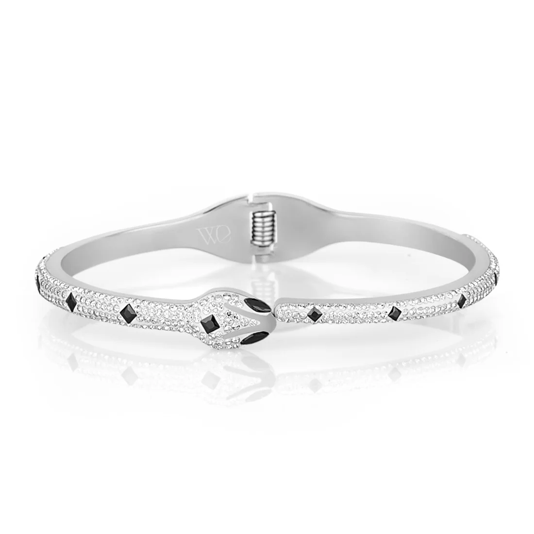 

Wesse JWEL1057 Men's Bracelet Bangles Fashion Jewelry Steel Metallic Gray Birthday Gift for Mens