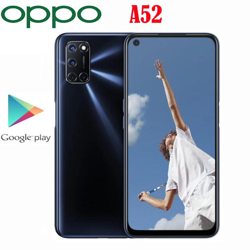 Новый оригинальный официальный Oppo A52 мобильный телефон Восьмиядерный процессор
