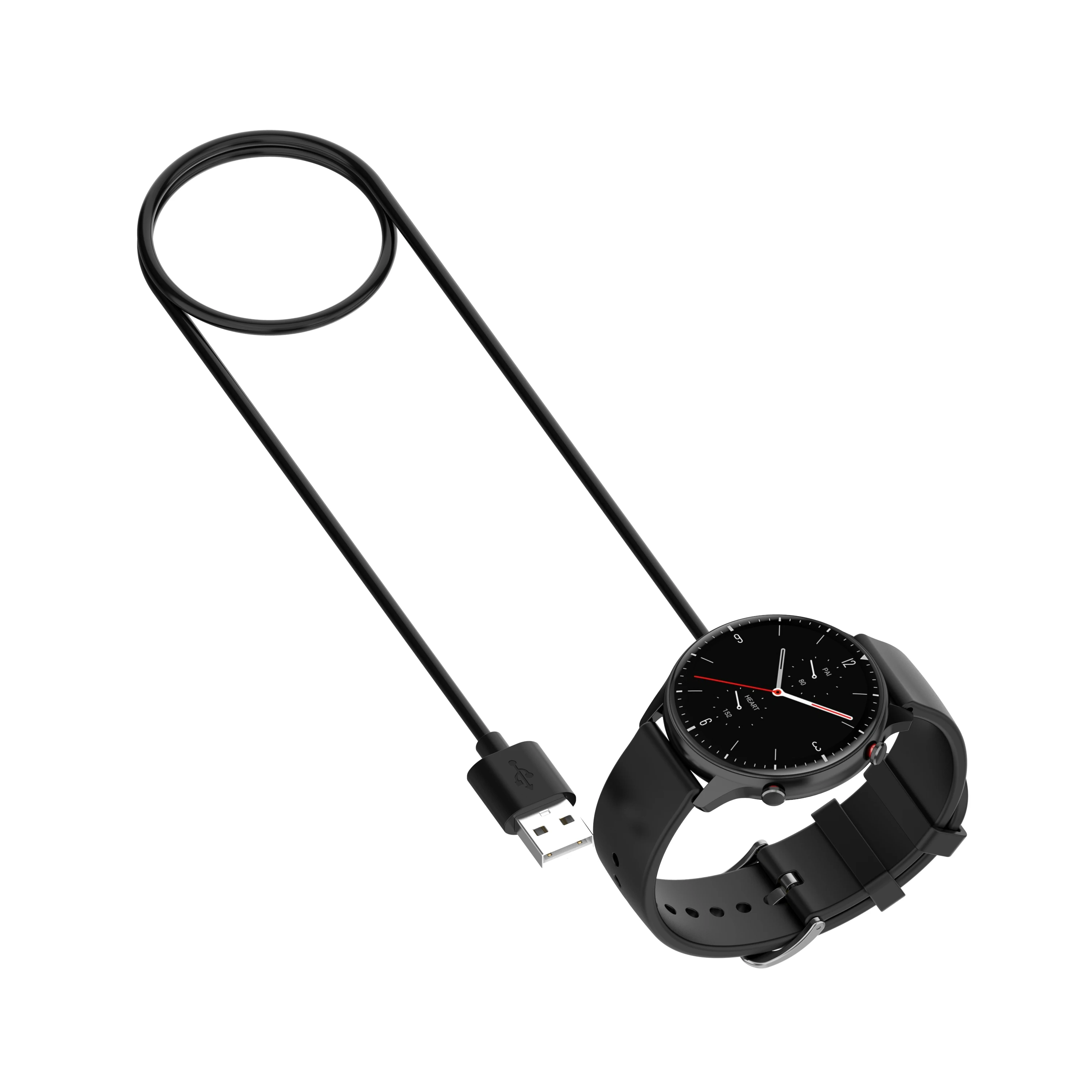 

Usb Oplaadkabel Fast Dock Charger Power Adapter Cable For Amazfit GTR 2/ GTS 2/ Bip U / Gtr 2e Smart Accessoire