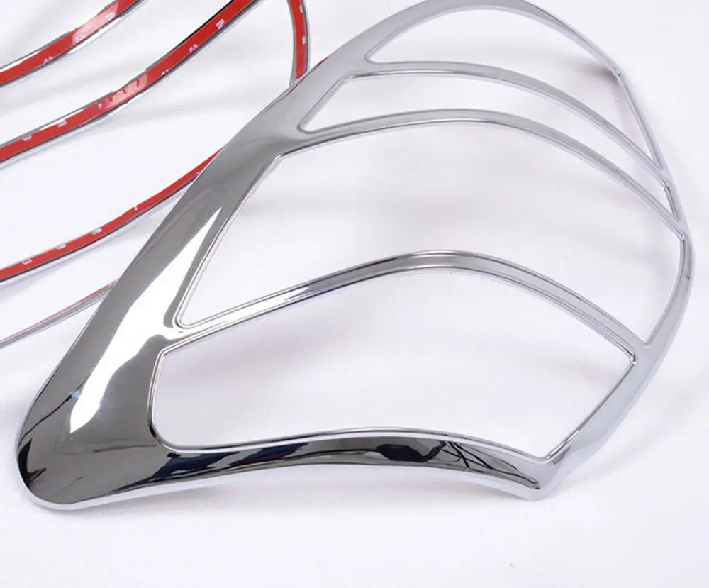 

For Toyota RAV4 RAV 4 2009-2011 ABS Chrome Car Rear Tail Light Lamp Covers Trim
