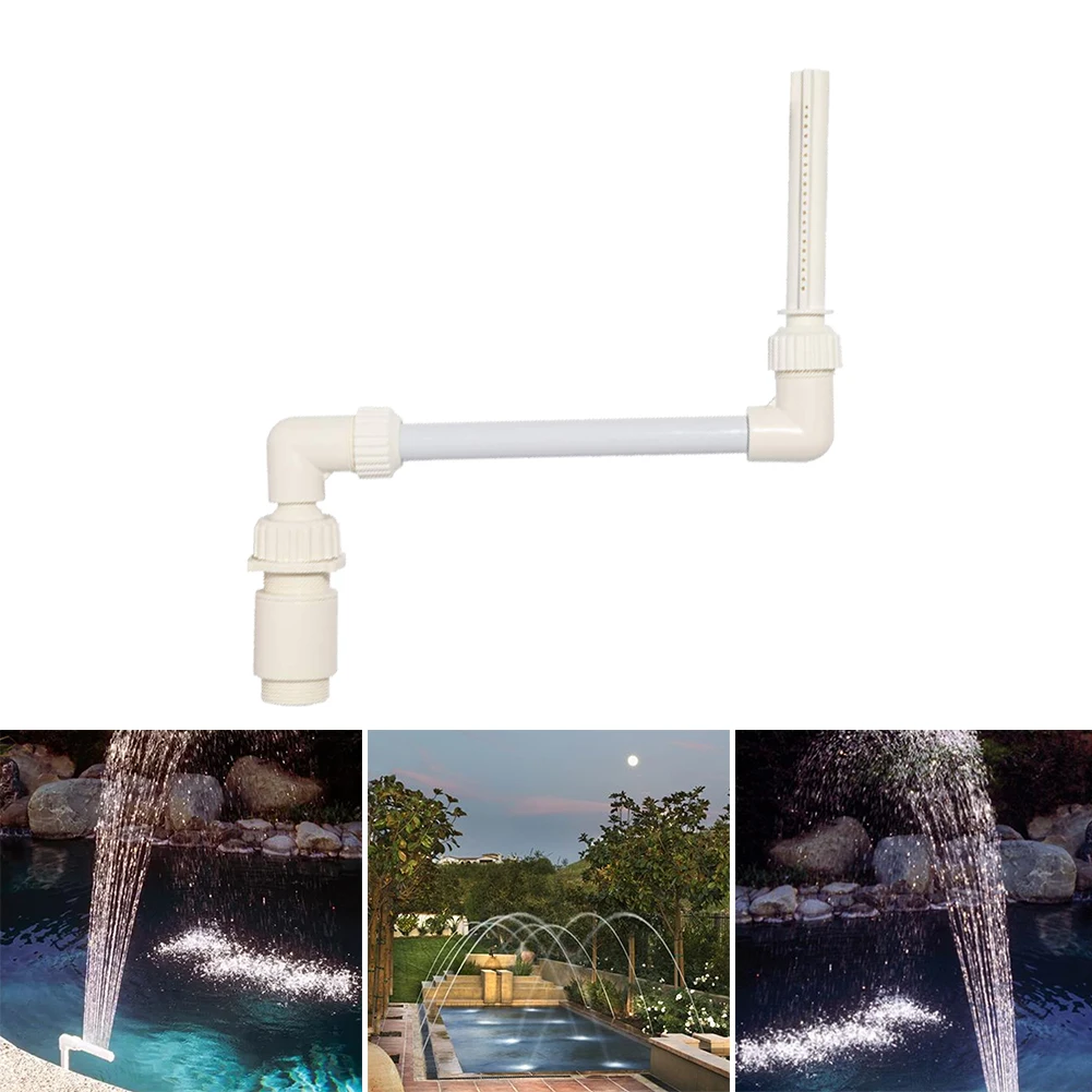 

1PC Adjustable Waterfall Fountain Spray Fits Water Fun Sprinklers Summer Swimming Pool Yard Garden Decor Supplies Accessorie