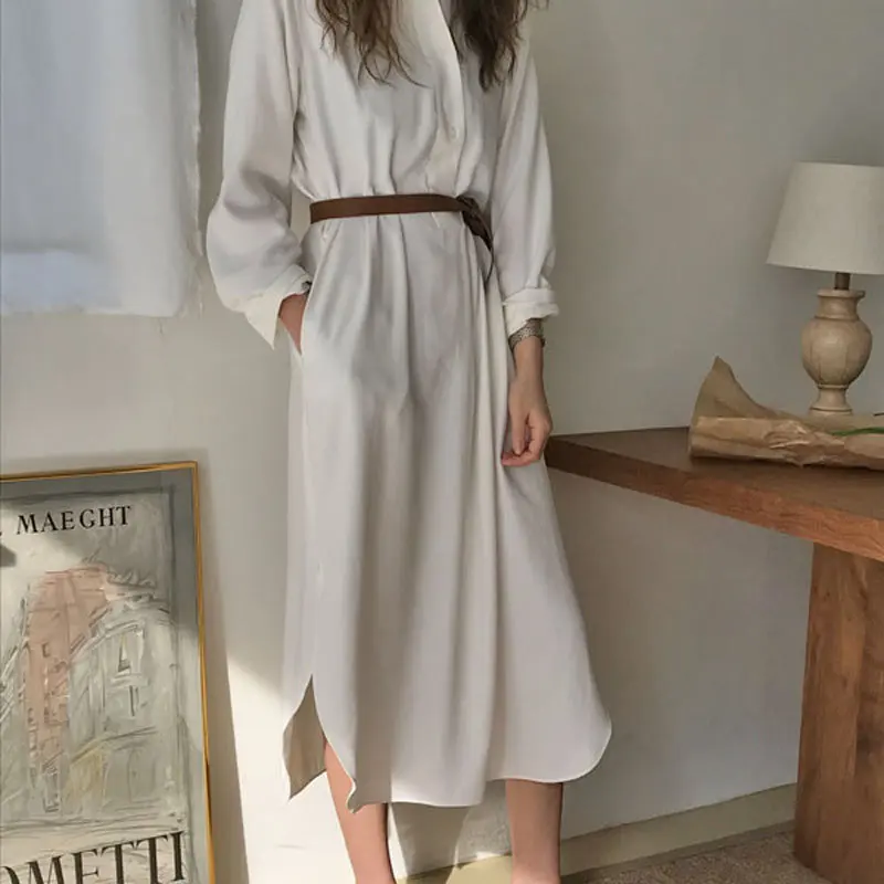 Осеннее нежное винтажное милое универсальное простое однотонное элегантное