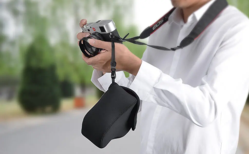 Неопрен мягкий чехол Водонепроницаемый Камера сумка для sony A6600 A6500 A6400 A6300 A6100 A6000 A5000 A5100 NEX-5T NEX-3N 16-50 мм объектив