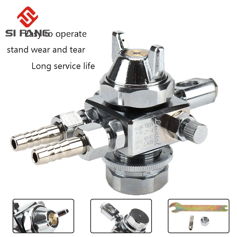 

Spray gun head For Cake Model Painting Makeup Tattoo DIY Tools 0.5mm 1mm 1.3mm 2.0mm Nozzle Spray gun accessories