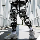 Мужские камуфляжные джоггеры, модные штаны Японская уличная одежда, новинка 2021