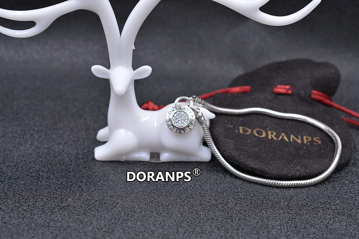 DORANPS браслеты 925 Браслет талисман из бусинок мотаться браслет для женщин