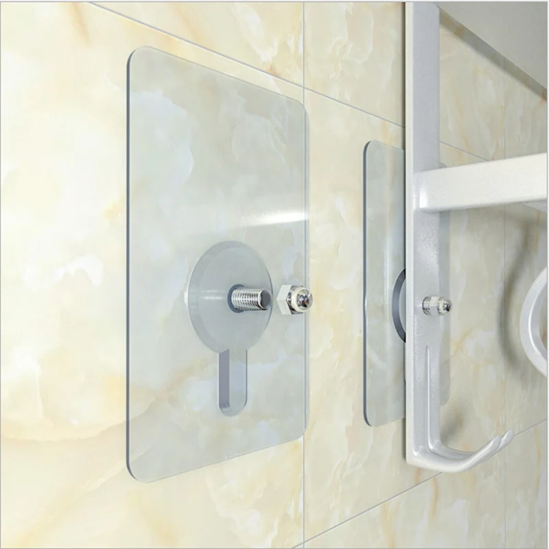 

4/8pcs Self Adhesive Hanging Nail Punch-free Wall Mounting Screws 6/8/10/12/14/16mm Storage Screws For Home Bathroom Kitchen