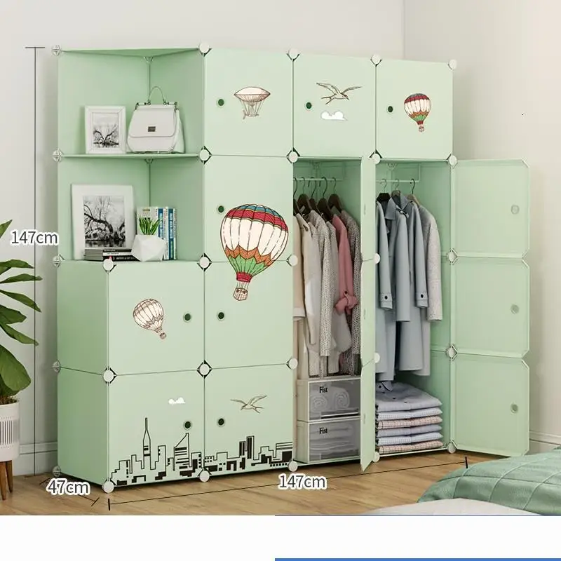 MODEL Q Для спальни Penderie Meuble Range Armario De Almacenamiento Armadio Guardaroba Mueble Closet Guarda Roupa шкаф для одежды - Цвет: MODEL Q
